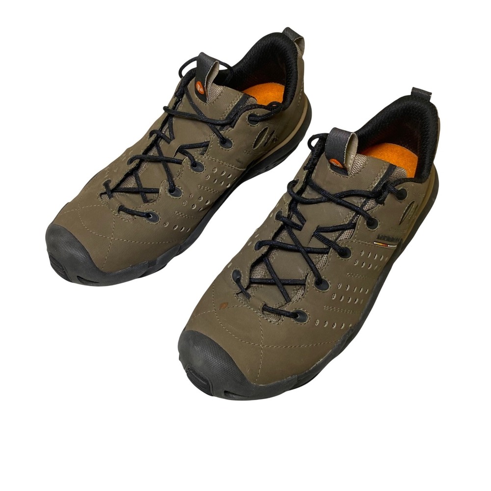 Merrell Continuum Sensation Dark Olive Vibram Hiking Shoes Women's US 8 Leather
